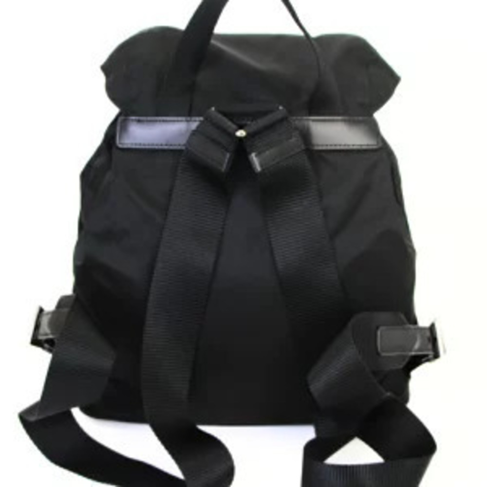 Prada Triangle Rucksack Backpack Double Pockets Black - Picture 3 of 7